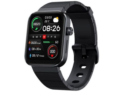 Mibro T1 1.6 inch AMOLED HD Color Οθόνη Bluetooth Calling Heart Rate SpO2 Monitor Multi-sport Modes 45 Days Long Standby Smart Watch, μαύρο , στα 27,10€, Banggood
