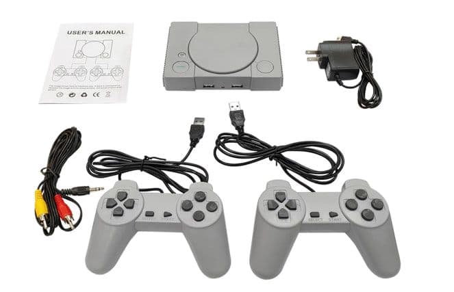 DATA FROG PS1 Κονσόλα παιχνιδιών τηλεόρασης Mini 8-bit 620 Classical Games Retro Player με χειριστήριο παιχνιδιών Gamepad - Βύσμα ΕΕ, στα 11,96€, Banggood.