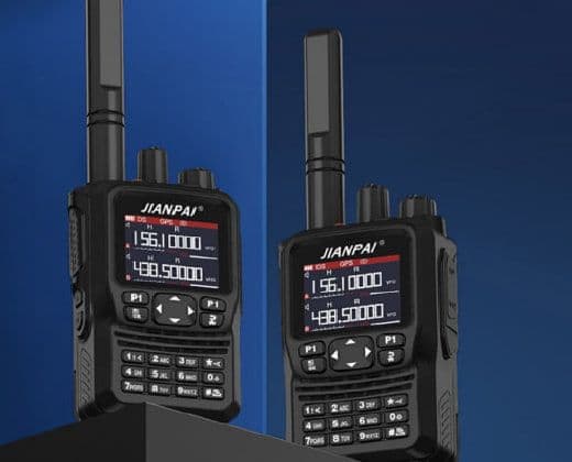JIANPAI 8800 Plus 10W 5800mAh Walkie Talkie 16 Channel Dual Band High Power GPS Positioning Type-C Charging Waterproof Two Way Radio, στα 37,30€, Banggood