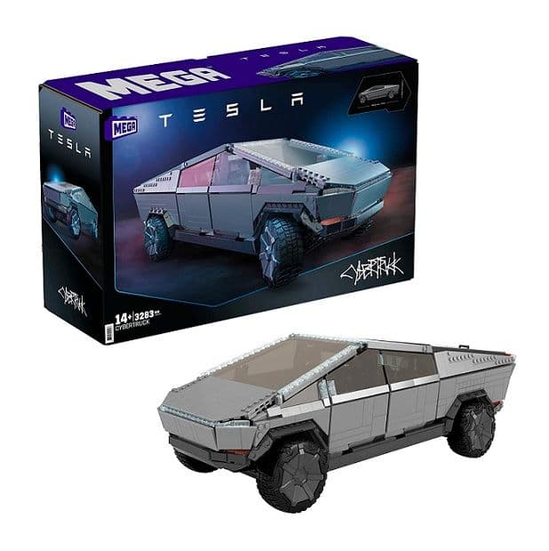 Τουβλάκια Mega Bloks Tesla Cybertruck 3283τμχ με 97.89€ από το Άμαζον