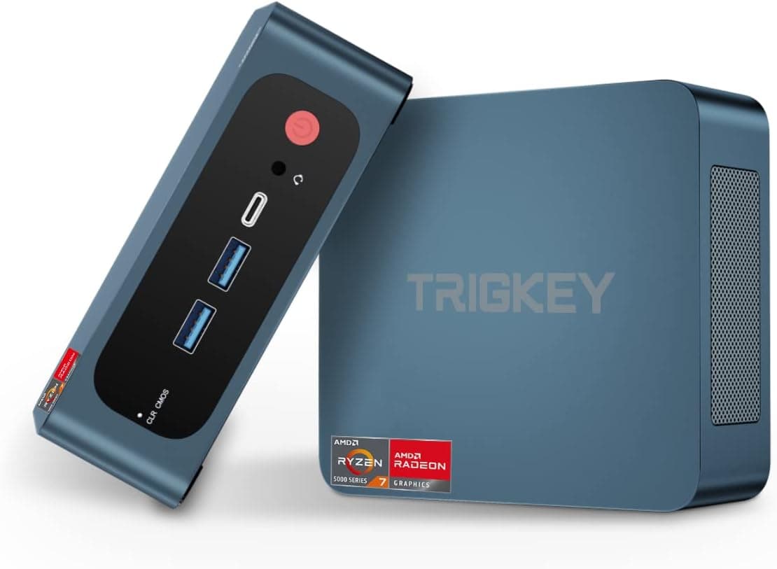 Mini PC Trigkey S5 (Ryzen 7 5800H / 16GB / 500GB) [fulfilled by Amazon]