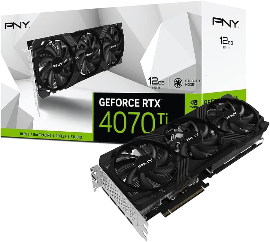 PNY GeForce RTX 4070 Ti 12GB Verto LED Triple Fan Κάρτα Γραφικών