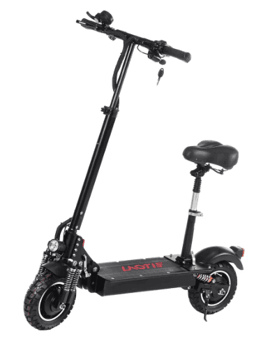 LAOTIE ES10P 2000W Dual Motor 28.8Ah 21700 Battery 52V 10 Inches Folding Electric Scooter with Seat 100km Mileage Max Load 120Kg