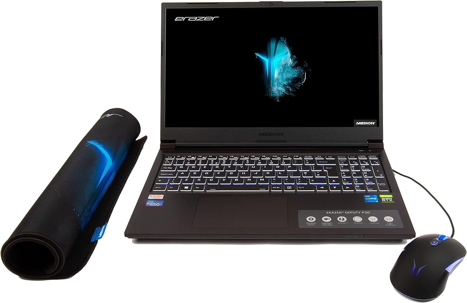 Medion Erazer Deputy P30 (15.6" FHD IPS 144Hz / i5-12500H / 16GB / 512GB / RTX 3060 / Windows 11)