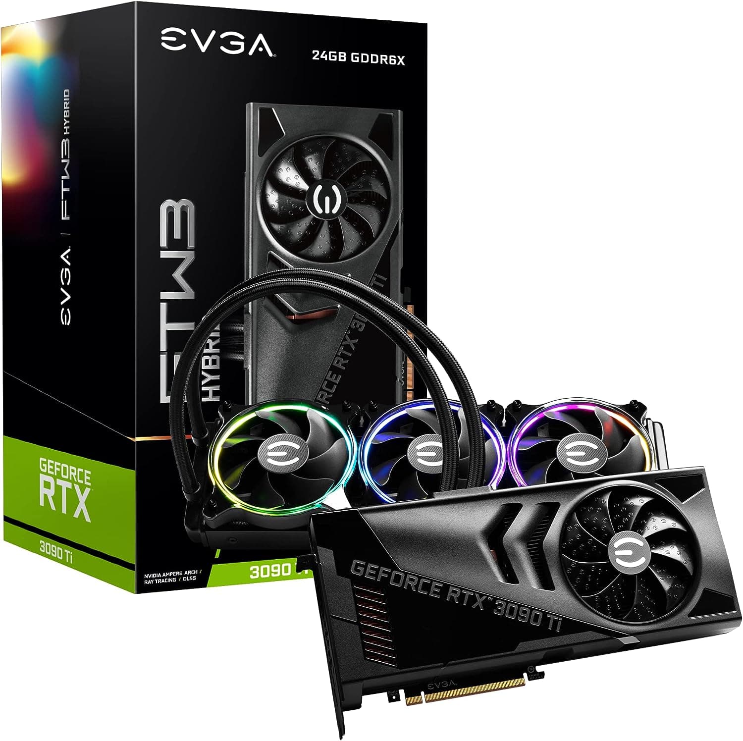 EVGA GeForce RTX 3090 Ti 24GB FTW3 Utra Hybrid Gaming Κάρτα Γραφικών