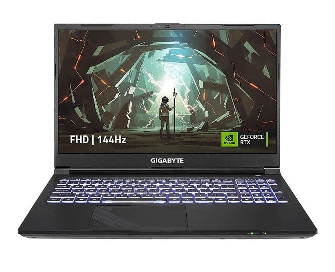 Gigabyte G5 KF Laptop (15.6" FHD 144Hz, i5-12500H, 8GB, 512GB, RTX 4060 8GB, W11) 955€ - Amazon US