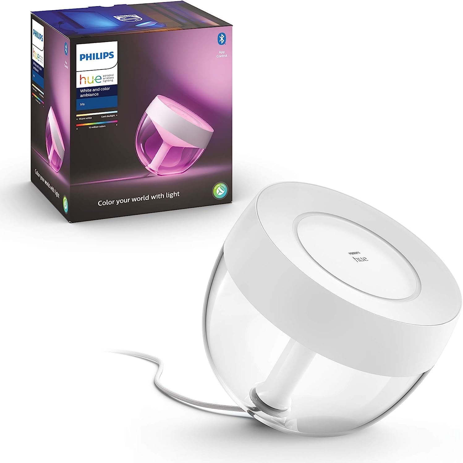 Philips Hue Iris Επιτραπέζιο Φωτιστικό (Ιστορικό χαμηλό)