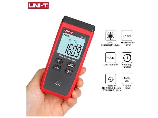 UNI-T UT373 Mini Digital Non-contact Tachometer Laser RPM Meter Speed Measuring Instruments, στα 11,94€, Banggood