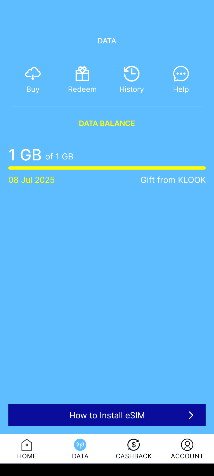 2 χρόνια δωρεάν eSim με 1GB Data για 63 χώρες