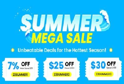 Νέα κουπόνια από το Geekbuying Summer Mega Sales