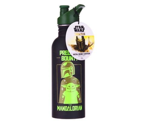 Pyramid International Star Wars Mandalorian Precious Bounty Ανοξείδωτο Παγούρι 700ml Πράσινο, στα 11,12€, από dream-toys.gr