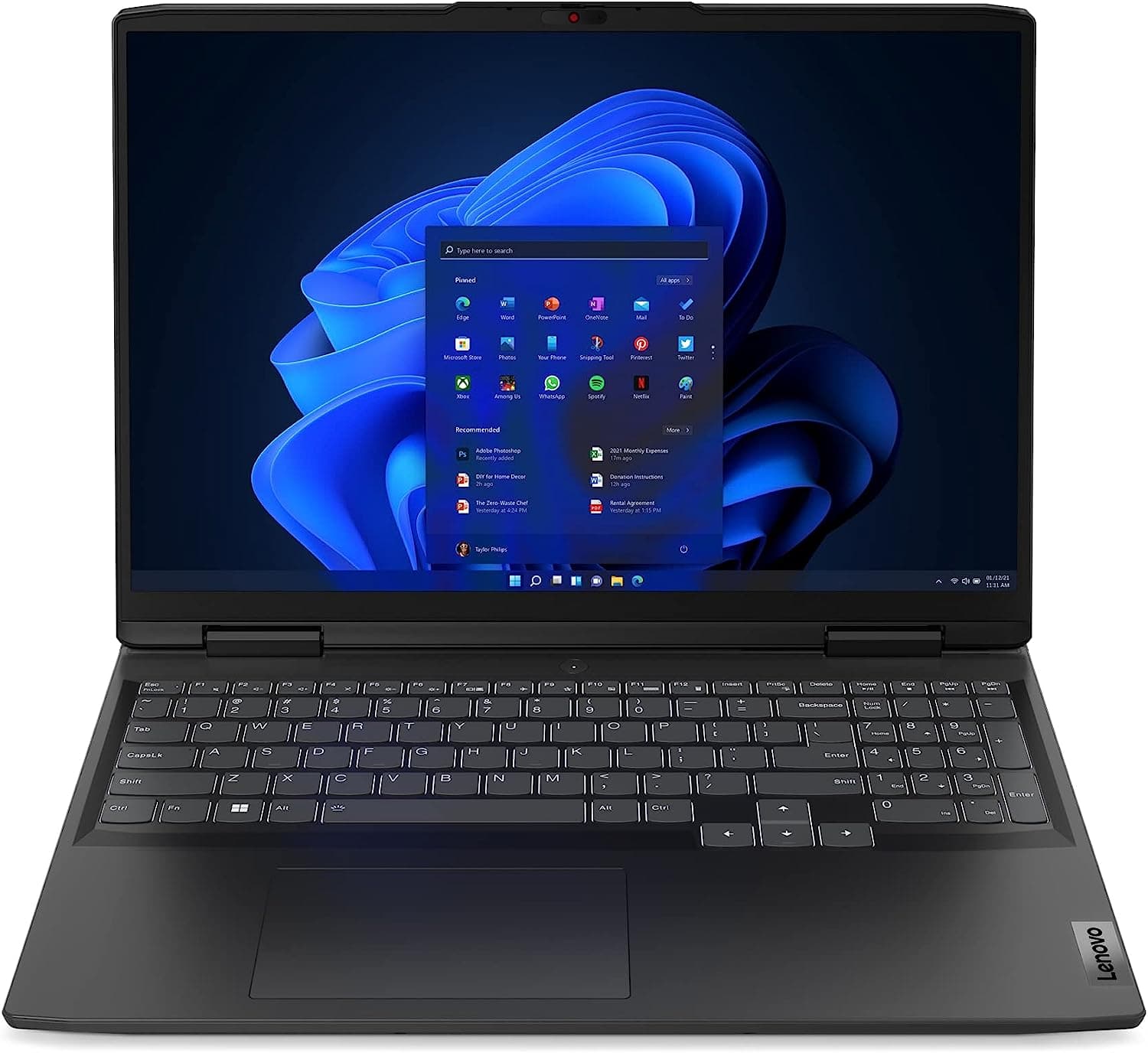 Lenovo IdeaPad Gaming 3 16IAH7 (16" WUXGA IPS 165Hz / i5-12450H / 8GB / 512GB / RTX 3050 / Windows 11)