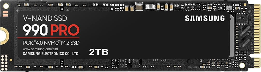 Samsung 990 PRO M.2 NVMe SSD (MZ-V9P2T0BW) 2TB