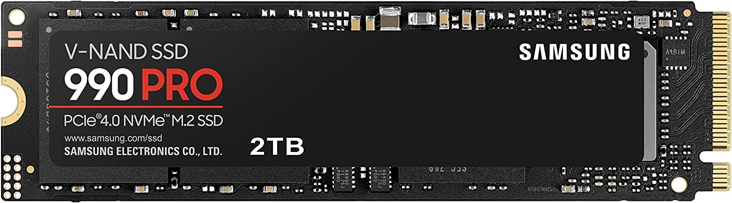 Samsung 990 PRO M.2 NVMe SSD (MZ-V9P2T0BW) 2TB