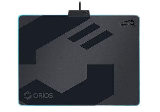 SpeedLink Orios Gaming Mouse Pad Medium 350mm με RGB Φωτισμό Μαύρο, στα 2,99€, από PUBLIC και MEDIAMARKT