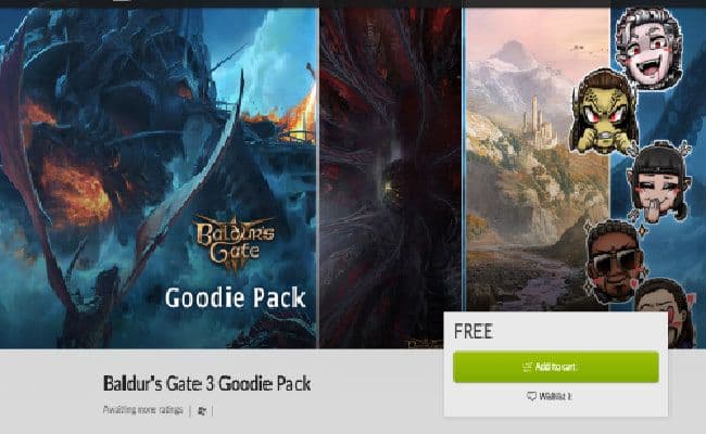 Αποκτήστε δωρεάν το Baldur's Gate 3 Goodie Pack,  στο GOG