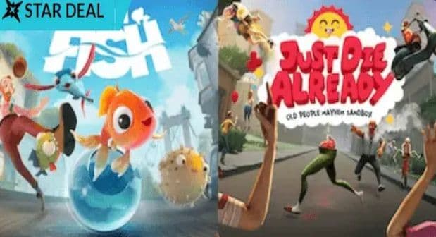 2 games για pc, τα I Am Fish και Just Die Already Pack, στα 0,96€, από Fanatical