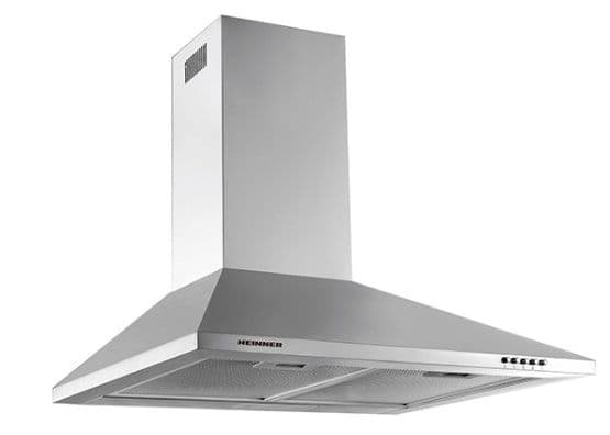 Aπορροφητήρας καμινάδα Heinner DCH-450X με πλάτος 60cm και απορροφητική ισχύ 429.4 m³/h, στα 79,99€ από paletadeals.gr