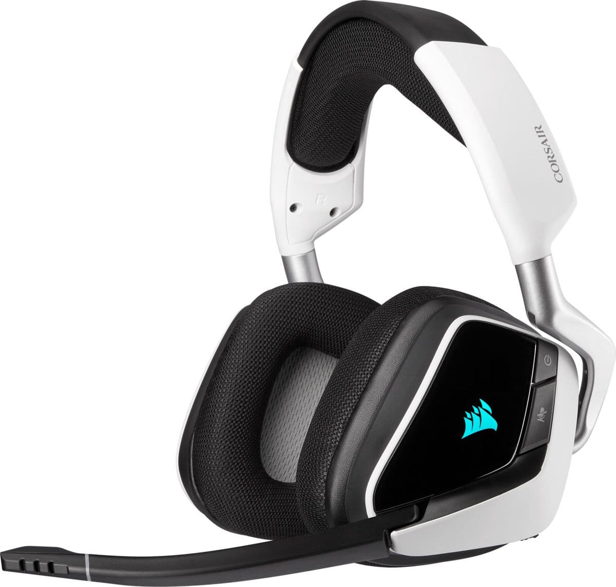 Corsair Gaming Headset Void RGB Elite 7.1 Wireless (Λευκό και Μαύρο)