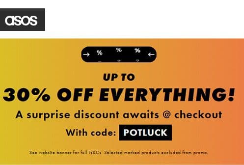 ASOS έως extra -30%