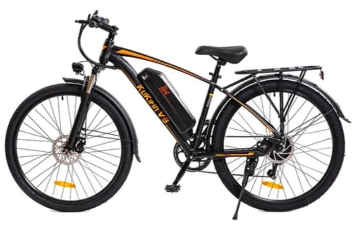 Kukirin V3 15AH 36V 350W 27.5*1.95'', Electric Bicycle, 90KM Mileage Range, 40 kph Max, Speed, Max Load 120KG, στα 634,19€, Banggood (αποθήκη Τσεχίας)