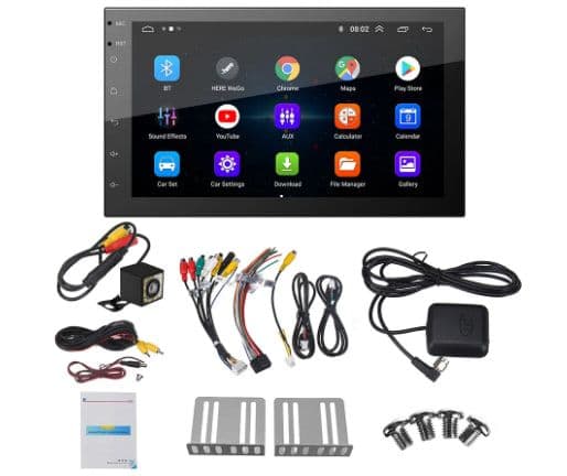 KROAK K-CS01 7 Inch 2 Din for Android 9.0 2GB RAM+32GB ROM Car Stereo Radio MP5 Player Android Auto GPS WIFI bluetooth  with 12 LED Rear Camera, στα 46,72€ Banggood,  Αποθήκη  Πολωνίας