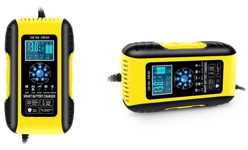 7-Stage Fully Automatic Smart Battery Charger For 12V/24V 6-180AH Start-Stop/Lead-acid Battery, στα 16,44€, από το Banggood
