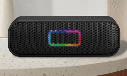Cyboris S2 20W Portable Waterproof Outdoors Speaker bluetooth, Double Driver, RGB Light TWS TF Card AUX IPX6, Black, στα 14,97€ (προπαραγγελία)