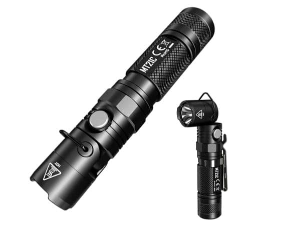 Nitecore MT21C XP-L HD V6 1000LM 8Modes 90° Adjustable Head Brightness LED Flashlight Camping Lamp, στα 40,10€, από το Banggood