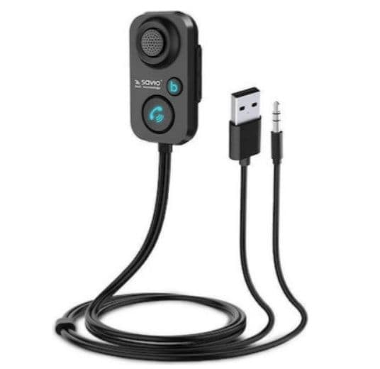 AUX SAVIO TR-13 Bluetooth Αυτοκινήτου για το Ταμπλό (AUX / Audio Receiver), στα 9,90€, από e-shop specials