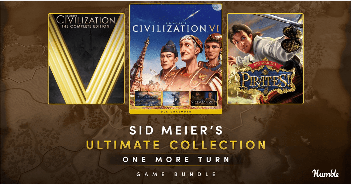 Sid Meier's Ultimate Collection: Civilization VI, Beyond Earth, V The Complete Edition, Pirates! και άλλα