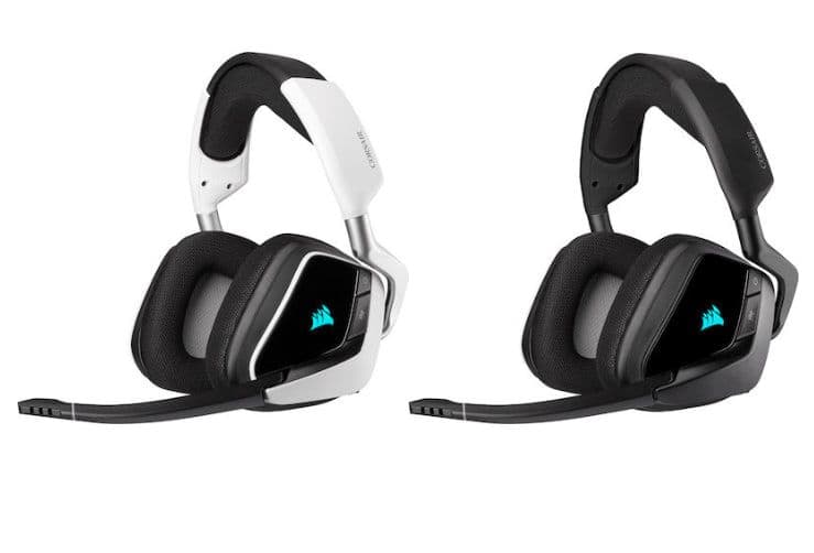Corsair Gaming Headset Void RGB Elite 7.1 Wireless Carbon ή White, στα 69,99€, από το ΠΛΑΙΣΙΟ