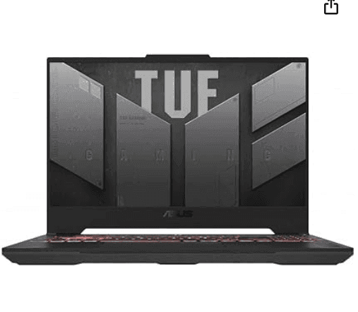ASUS TUF A15 FA507XI-LP024 Gaming Laptop (15.6" FHD 144Hz, Ryzen 9 7940HS, 32GB DDR5, 512GB, RTX 4070 8GB, No OS, QWERTY español)