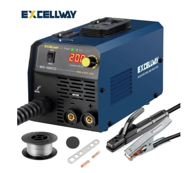 Excellway MIG 120ECO GASLESS MIG WELDING MACHINE WITH MMA , στα 84,57€, Banggood (Αποθήκη Τσεχίας)