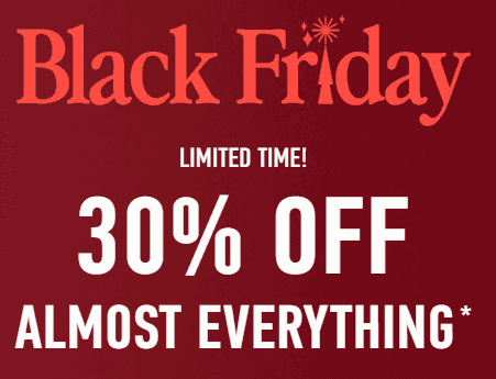 Hollister Black Friday με -30% σχεδόν σε όλα
