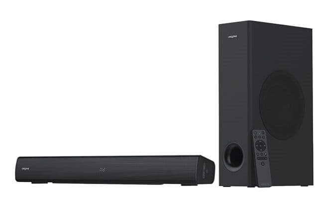Creative Stage V2 Soundbar 160W 2.1 με Τηλεχειριστήριο Μαύρο, στα 75,40€, από e-shop specials