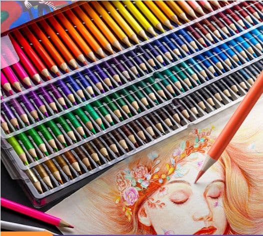 Set of 120 Colors Pencils Pre-Sharpened Nontoxic Art Supplies for Kids and Adults Professional Oil Colored Artist Painting Sketching, στα 11,98€, Banggood