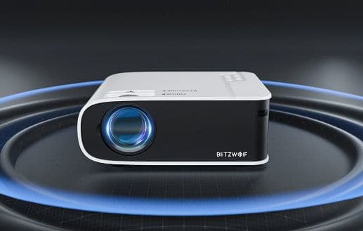 [Netflix Certified] BlitzWolf® BW-V6 Projector 1080P Physical Widevine DRM L1 Certified Linux OS 450ANSI Lumens Dual WIFI Bluetooth 5.0, στα 133,68€, Banggood
