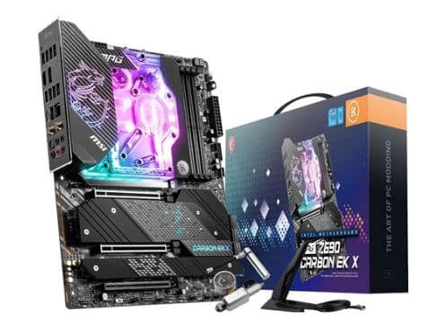 MSI MPG Z690 Carbon EK X Motherboard ATX με Intel 1700 Socket, στα 288,96€, από Mg Manager και It Direct