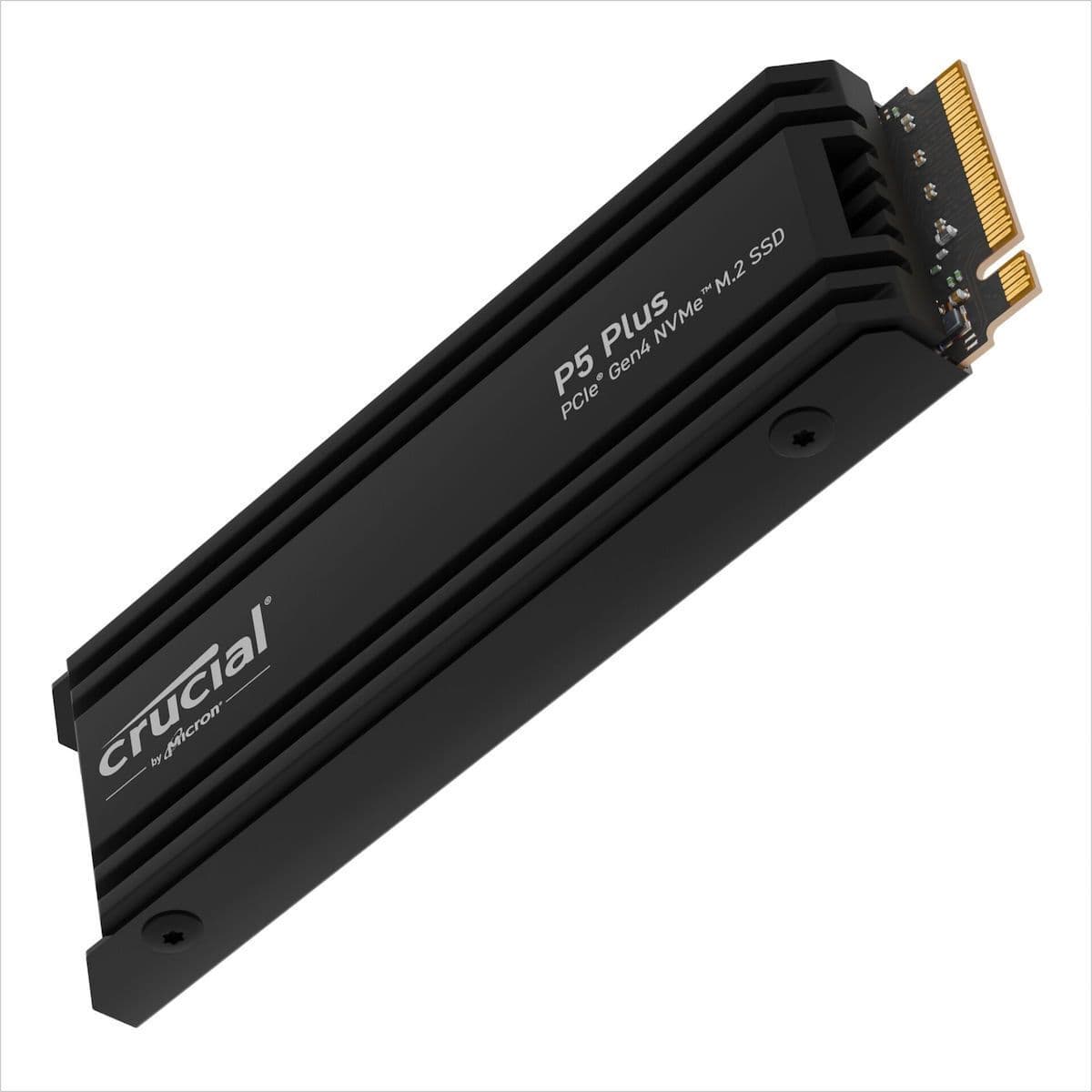 [NVMe M.2 SSD] Crucial P5 Plus with Heatsink, 2 TB, PCIe 4.0 - Compatible with PS5