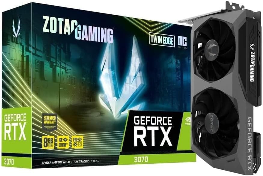 Zotac GeForce RTX 3070 8GB Twin Edge OC Κάρτα Γραφικών