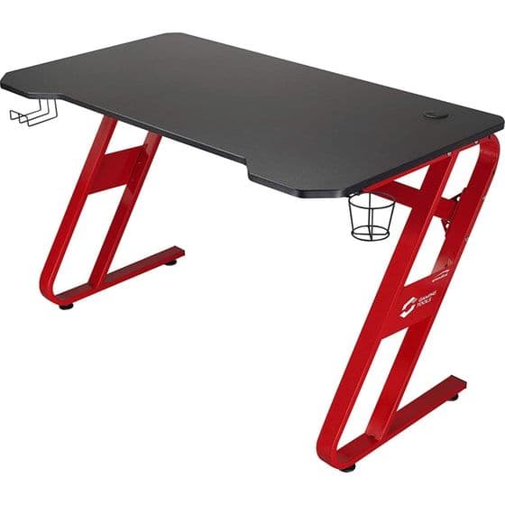 Public - Γραφείο Gaming Speedlink SL-660100-BKRD από MDF 114x68cm - Μαύρο/Κόκκινο 99€