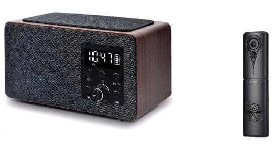 Ασύρματο Ηχείο Vals Fontastic Essential FM Δυνατότητα Ασύρματης Φόρτισης Qi, στα 29,90€ και Web camera Sandberg All-in-1 ConfCam (134-23) - Ανάλυση Full HD - USB 2.0 - Black, στα 99,90€
