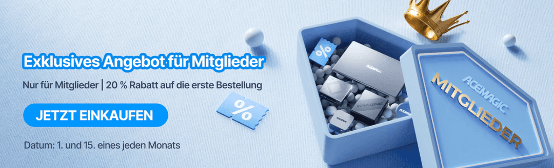 20% εκπτωση σε ολα απο ACEMAGIC