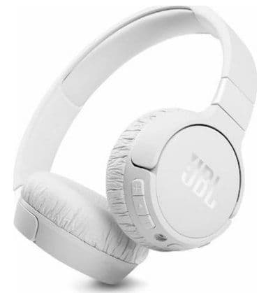 JBL Tune 670NC Ασύρματα/Ενσύρματα On Ear Ακουστικά με 70 ώρες Λειτουργίας και Quick Charge λευκά στα 74,95€, Public