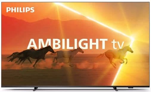Philips Smart Τηλεόραση 55" 4K UHD Mini LED 55PML9008/12 The Xtra HDR (2023) 120Hz με ambilight στα 699€