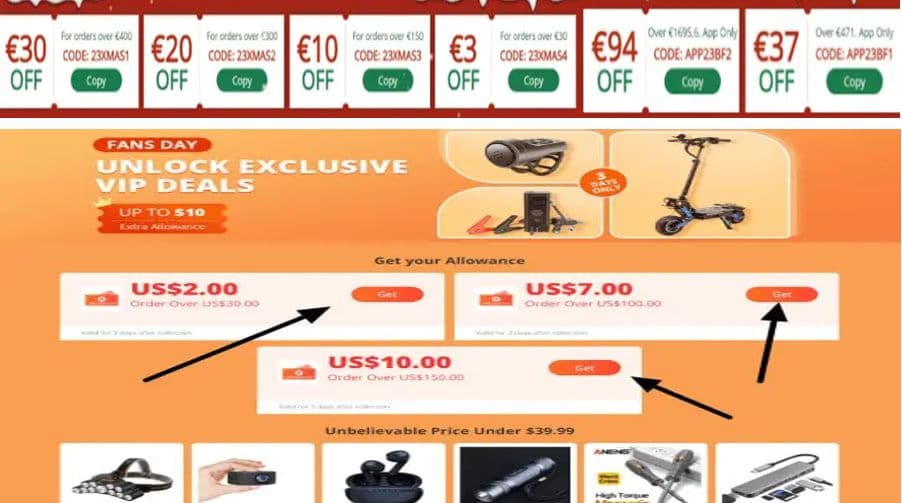 Νέα κουπόνια έξτρα έκπτωσης από Geekbuying και Banggood
