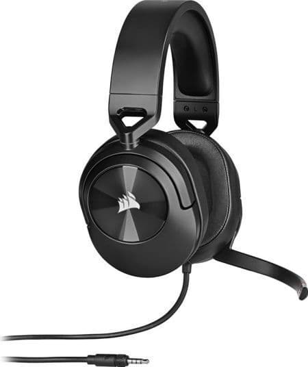 [Wired Over Ear Gaming Headset] Corsair HS55 Surround Over Ear Gaming Headset 7.1 με σύνδεση 3.5mm [Carbon]