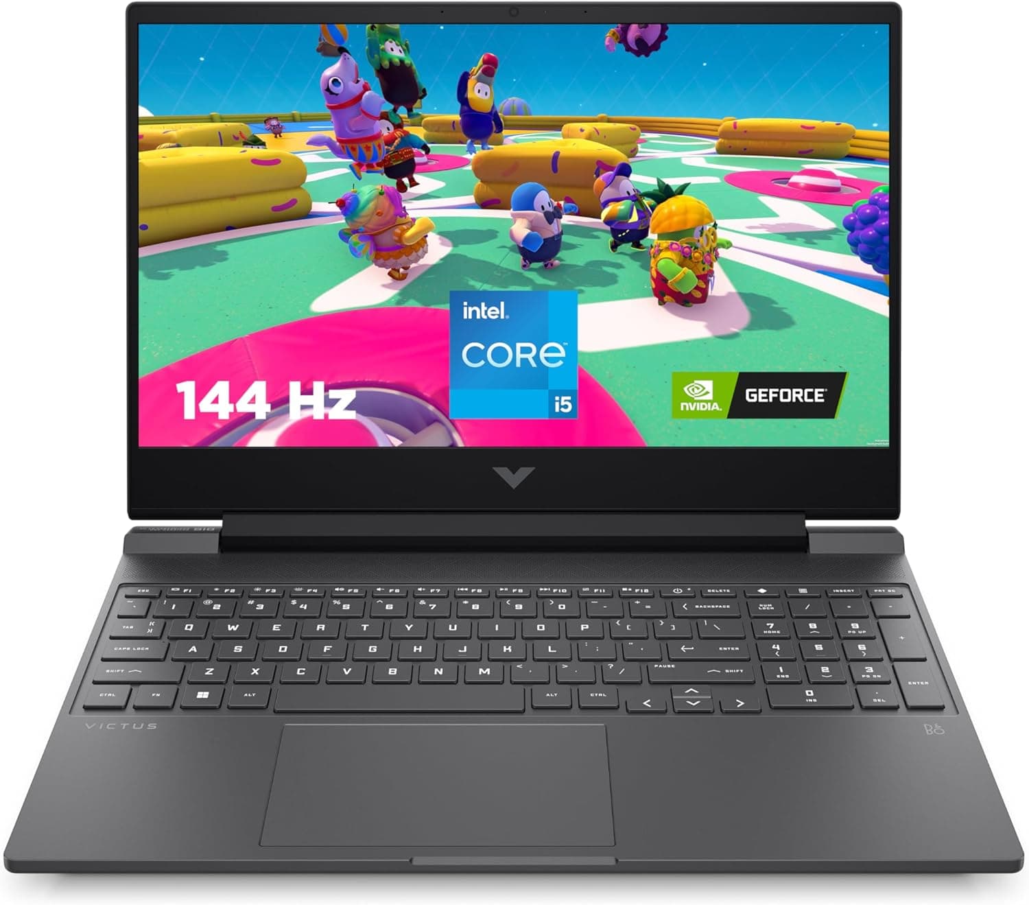[Gaming Laptop] HP Victus 15 2023 [15.6" FHD IPS 144Hz, i5-13500H, 16Gb Ram, 512GB NVMe, RTX 4050, Win.11 Home, QWERTZ] 