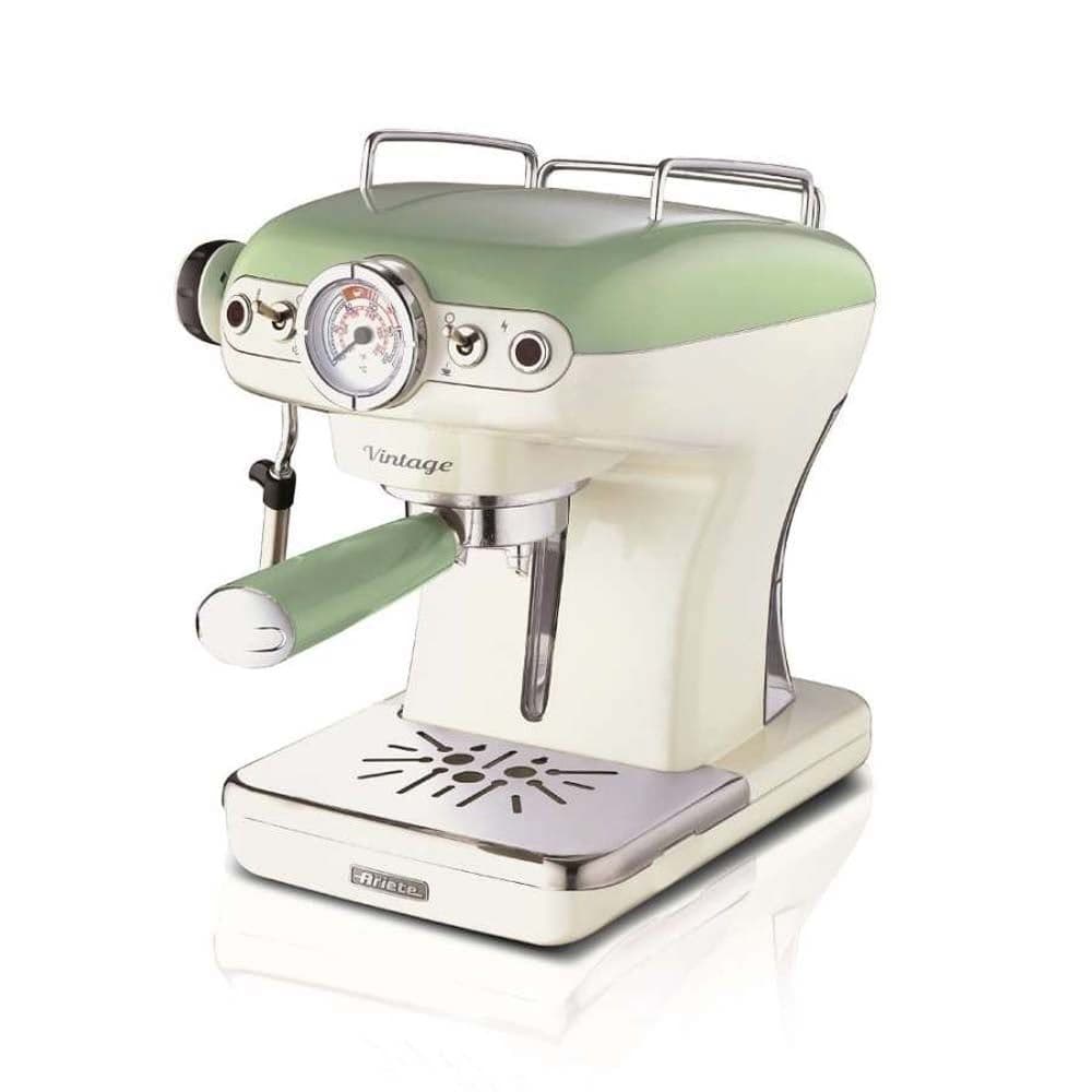 Ariete 1389/14 Vintage Μηχανή Espresso 900W Πίεσης 15bar Πράσινη στα 69.90€